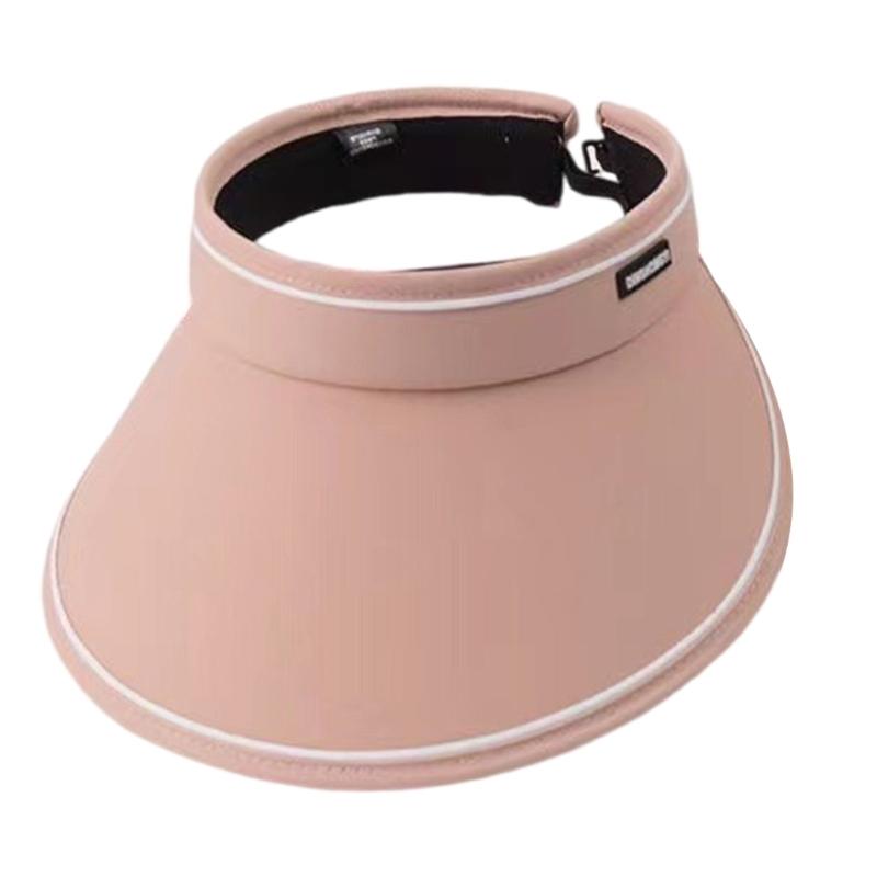 Outdoor Sun Protective Hat for Women Breathable Hollow Top Design Wide Brims Hat for Various Activity Fishing Cycling