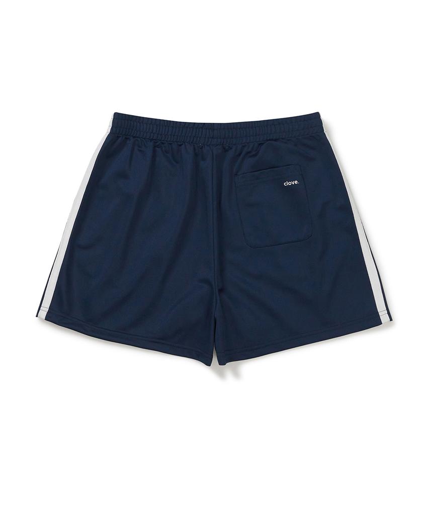 CLOVE [26Sm Clove] Sporty Track Shorts (Navy)
