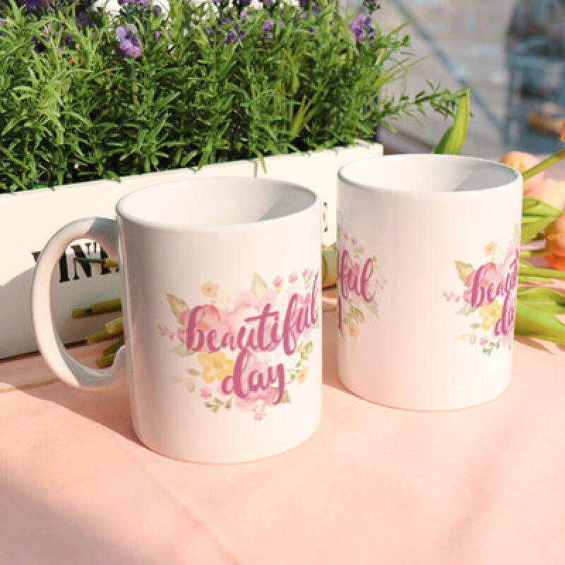 cc670-Design Mug 2p-Beautiful Flower