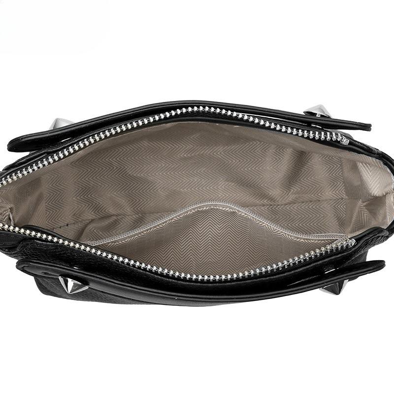 Genuine Leather Women's Bag Fashionable Casual Large Capacity Handbag Single-shoulder Crossbody Bag