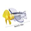 Wind up Airplane Flying Airplane Car Decor Windmill Motorcycle Decor Electric Car Handlebar Pendant Wind Powered Adhesive Car