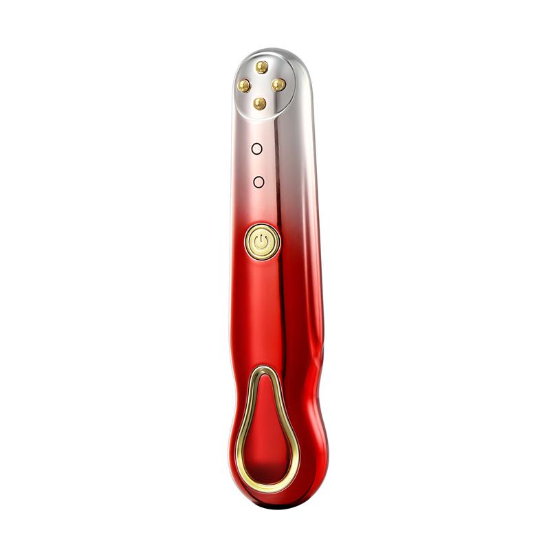 Microcurrent Red Light Facial Beauty Instrument for Skin Rejuvenation and Firming