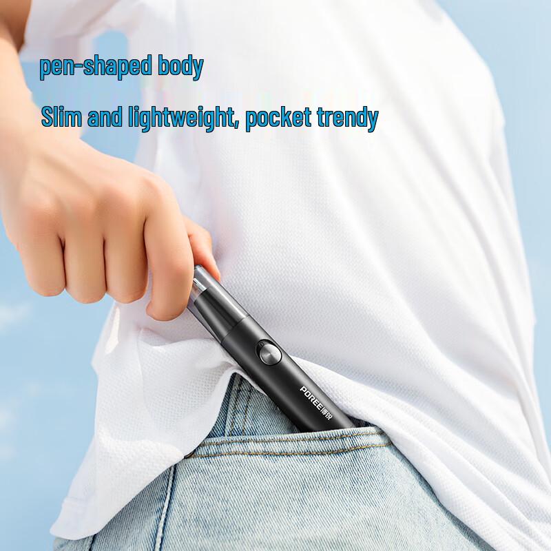 Bora Rui Portable Nose Hair Trimmer for Men
