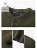 Men's New Arrival Fleece-Lined Hoodie - Simple, Stylish, and Warm with a Single-Button Closure and Long Sleeves.