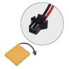 2 pezzi 4,8 V 700 mAh Ni-Cd Pacco Batteria AA Ricaricabile Spina SM-2P Per Auto Telecomandate Giocattoli Dz 25-26