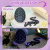 3D Printed Dragon Egg Luminous 3D Dragon Egg Figurine Flexible Display Mystery Easter Toys Stress Relief for Home Office Decor