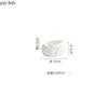 Irregular Rock Texture Ceramic Bowl Dessert Bowl Thick Soup Bowls Steamed Egg Bowls Molecular Cuisine Specialty Tableware