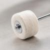 Soft Drum Pedal Part Compact Cylindrical Felt Beater Head with Central Mounting