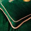 Luxury Milk Velvet Ultra-thick Warm Bedding Set for Winter Warmth Skin-friendly Duvet Cover Set King Antistatic Quilt Cover Sets