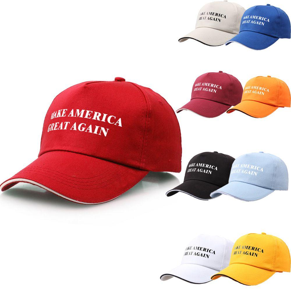 America Great Make Again Maga Hat Donald Trump Republican Adjustable Cap Red