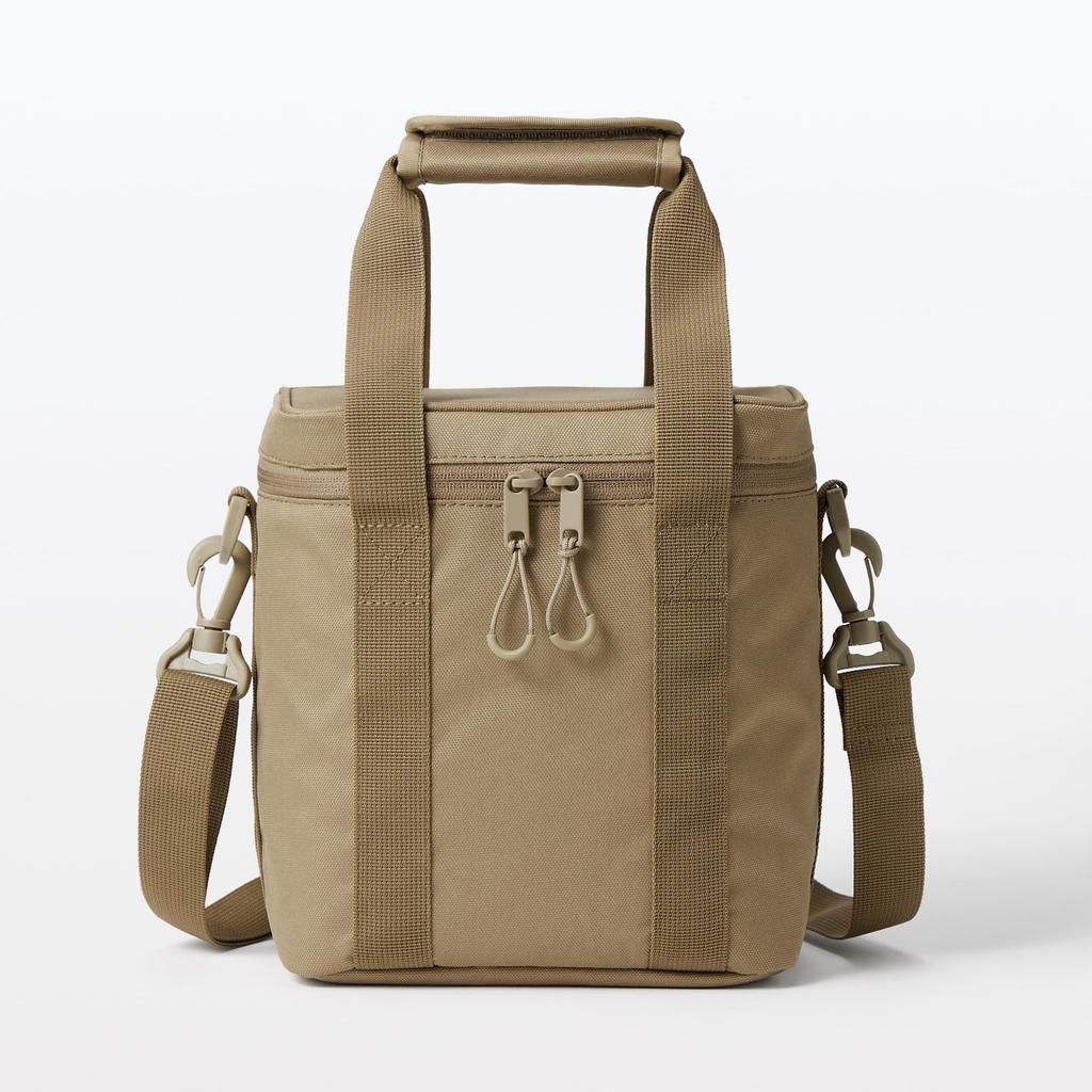 MUJI Insulated Medium Size X 20 X 15 Item 84383151 Bag, Beige, (22 Cm), Number