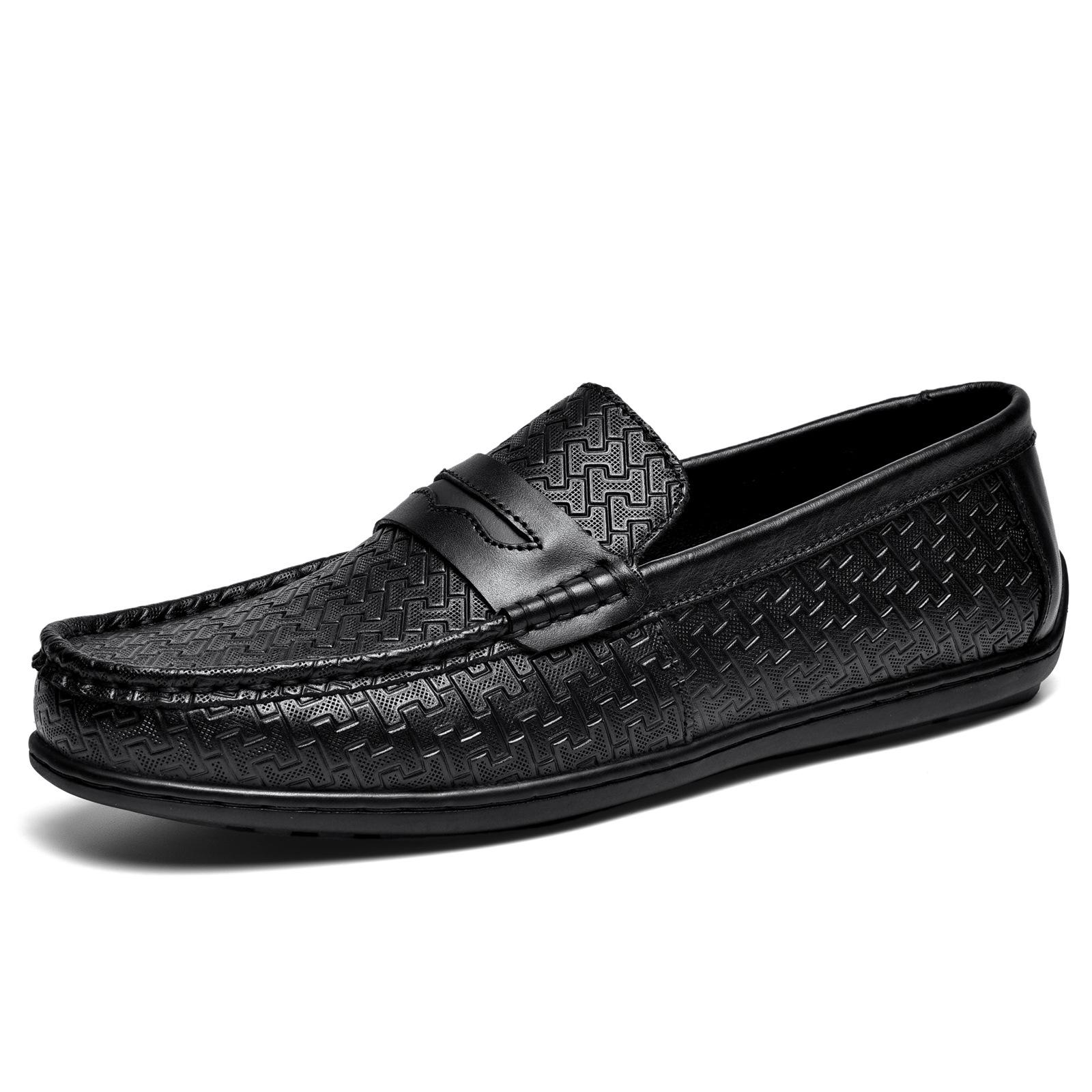 

Mens Loafers PU Leather Shoes Breathable Driving Moccasins Casual Boat Shoes for Men Anti Slip Comfortable Zapatos De Hombre 44