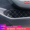 Rutschfeste Leder-Türschlitzmatte für Magotan, Tayron, Sagitar, T-Roc, Tiguan L, Golf 8
