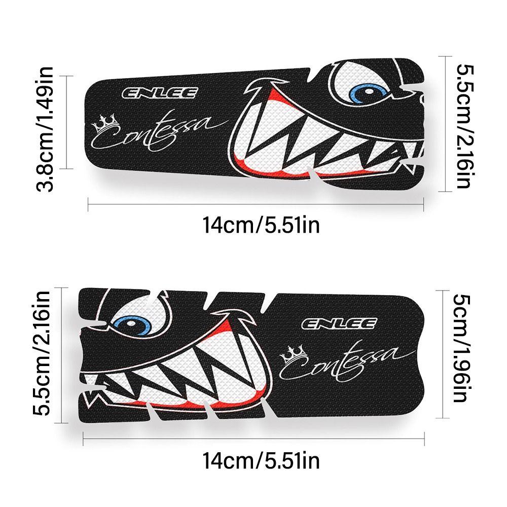 Bicycle Crank Decals Cycling Accessories Frame Protective Film Bike Handlebar Protection Sticker