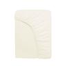 Fitted sheet 90x200 terry COTTON TERRY FREYLE ecology cream ecru
