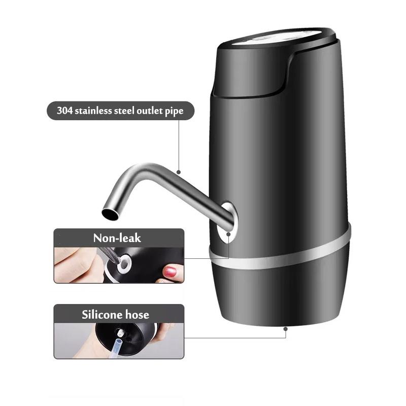 Portable Electric Water Dispenser Gallon Drinking Bottle Switch Smart Wireless Water Pump Water Treatment Appliances 1200mAh 4W/5V