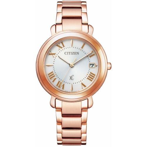 Citizen XC Hikari Collection Eco-Drive EO1202-57A Women's Watch, Pink Gold