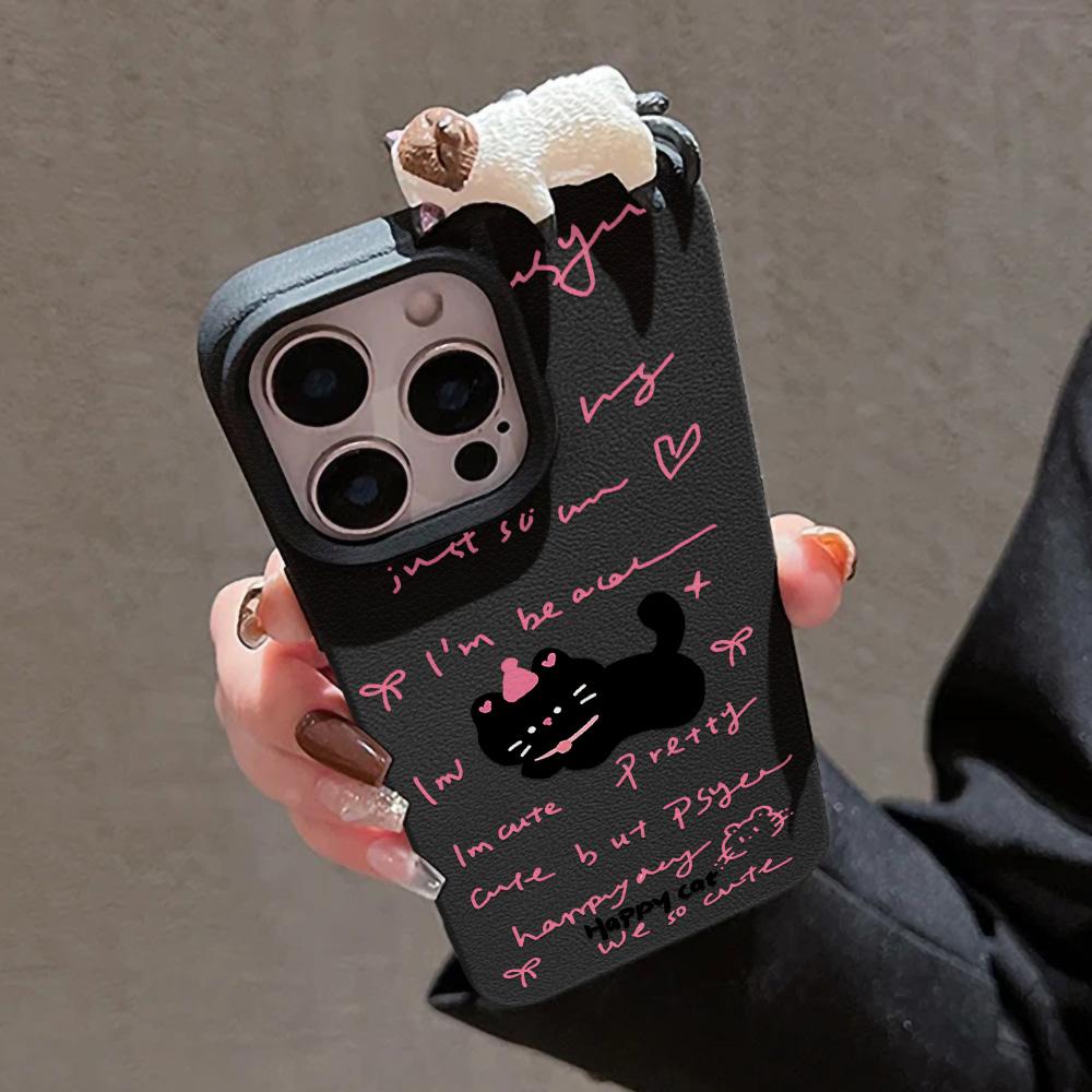 

Расписной чехол для телефона для iPhone 11 12 13 14 15 16 iPhone 11 12 13 14 15 16 Pro 12 13 14 15 16 Pro Max iPhone 16 Pro Max чёрный