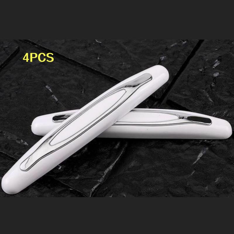 4Pcs Car Door Anti-Collision Strips Thickened Anti-Collision Stickers Body Anti-Scratch Strips Bumper Protection Stickers Modification Interior