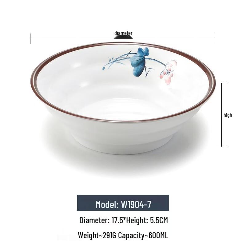 Melamine Commercial Noodle and Soup Bowl