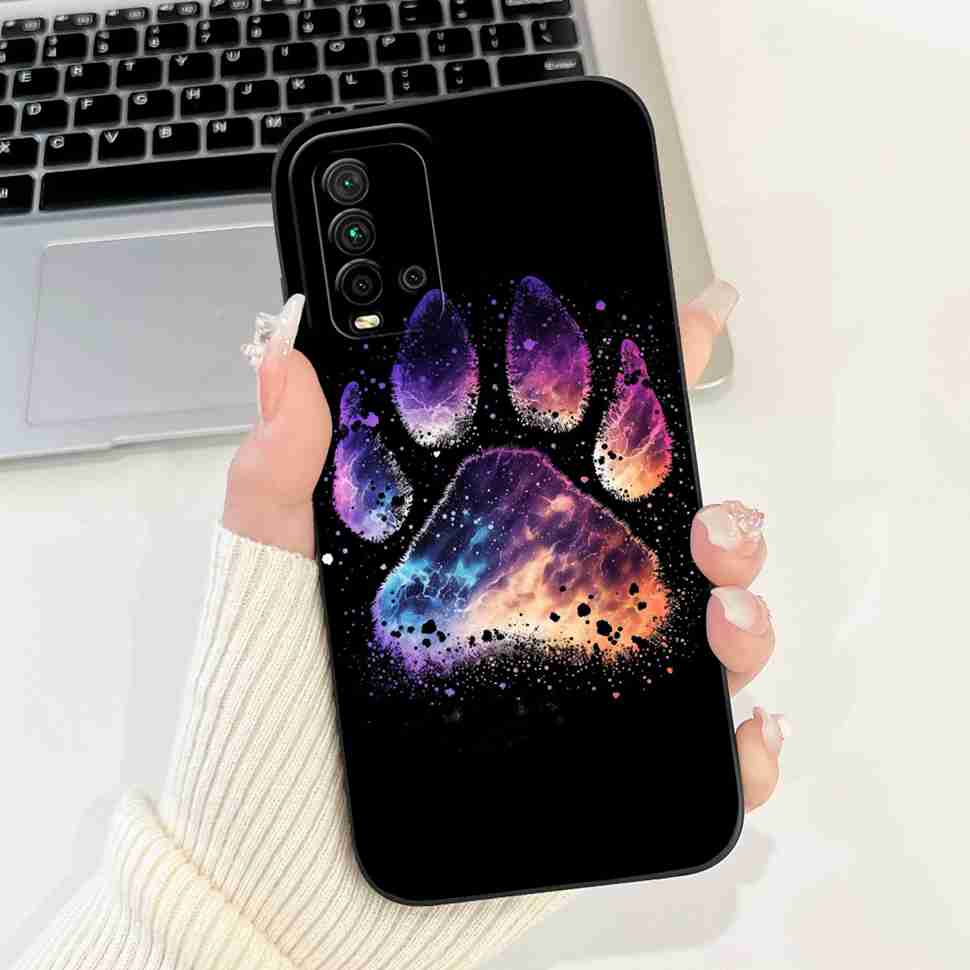 For Xiaomi Redmi 9T 6.53" Case Cute Colorful Butterfly Love Soft Silicone TPU Cover For Redmi 9T Redmi 9 Power Phone Shell Bags