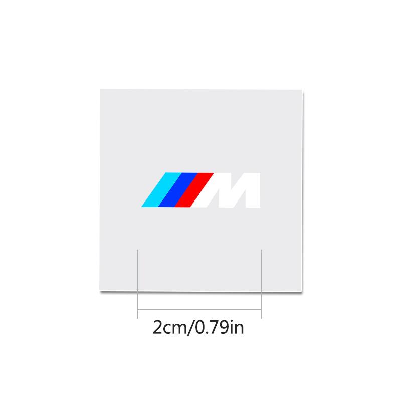 VYGI3 Car Badge Sticker Motorcycle Styling Decor Decal For Bmw M Power Performance E30 E36 E39 E60 E70 E85 E90 E83 F20 F30 E80 M3 M5