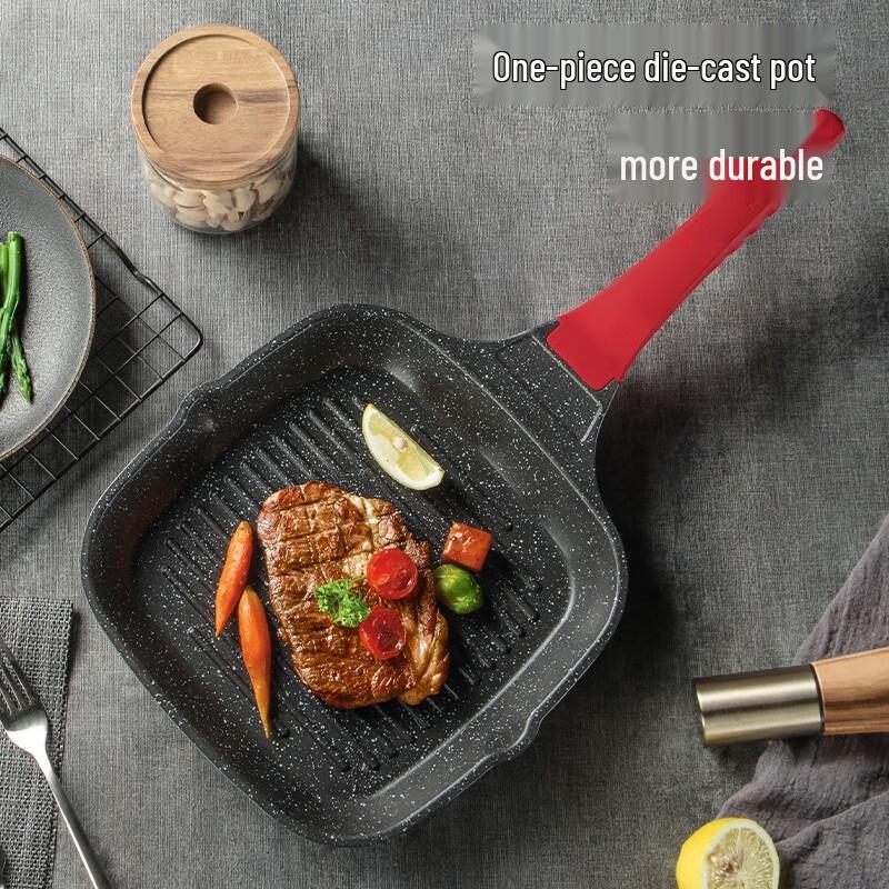 Chui Da Huang Non-Stick Ribbed Steak Frying Pan