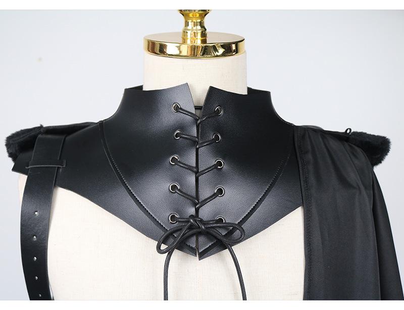 2025 Grim Reaper Hooded Cloak Robe - Medieval Wizard Cosplay Costume