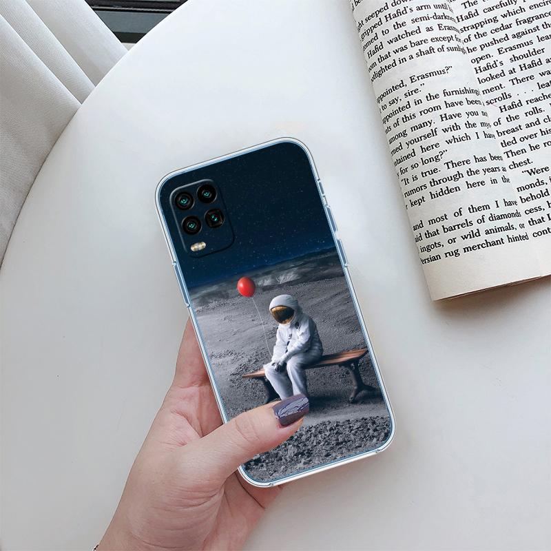 BH4 astronaut Planet Space moon Case for LG K22 K30 K40 K40S K41 K42 K50 K50S K51 K51S K52 K61 K62 K71 K92 Q60 Q61 V40 V50 V60