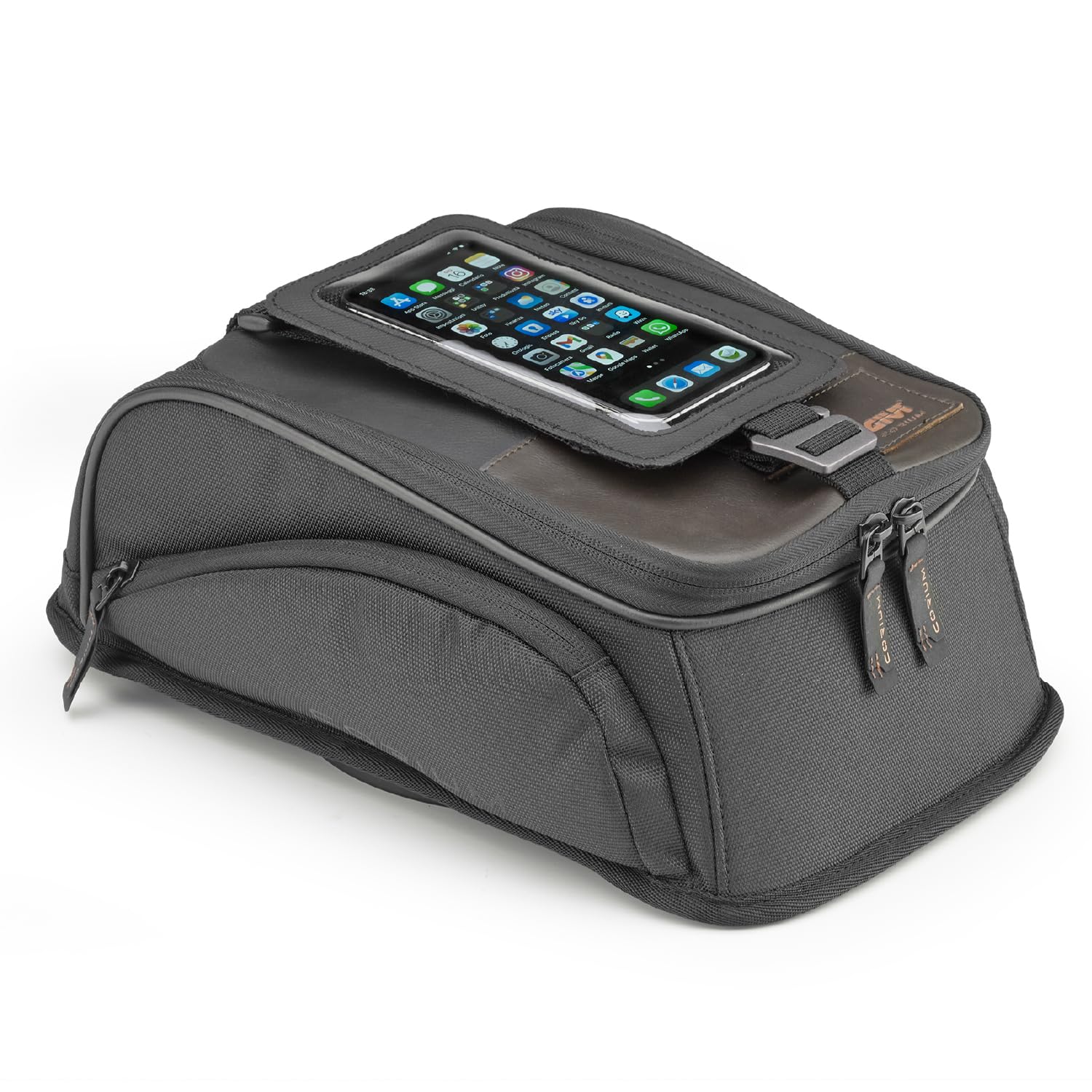 

Givi Motorcycle Tank with Detachable Smartphone Tanklock CRM108 48856 Bag, 8L, Holder, чёрный