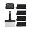 LMETJMA 12-teiliges Blackstone Grillplatten-Reinigungsset, Grillzubehör für flache Grillplatten, Reinigungswerkzeug-Set, Grillplattenschaber, Scheuerschwämme, JT268