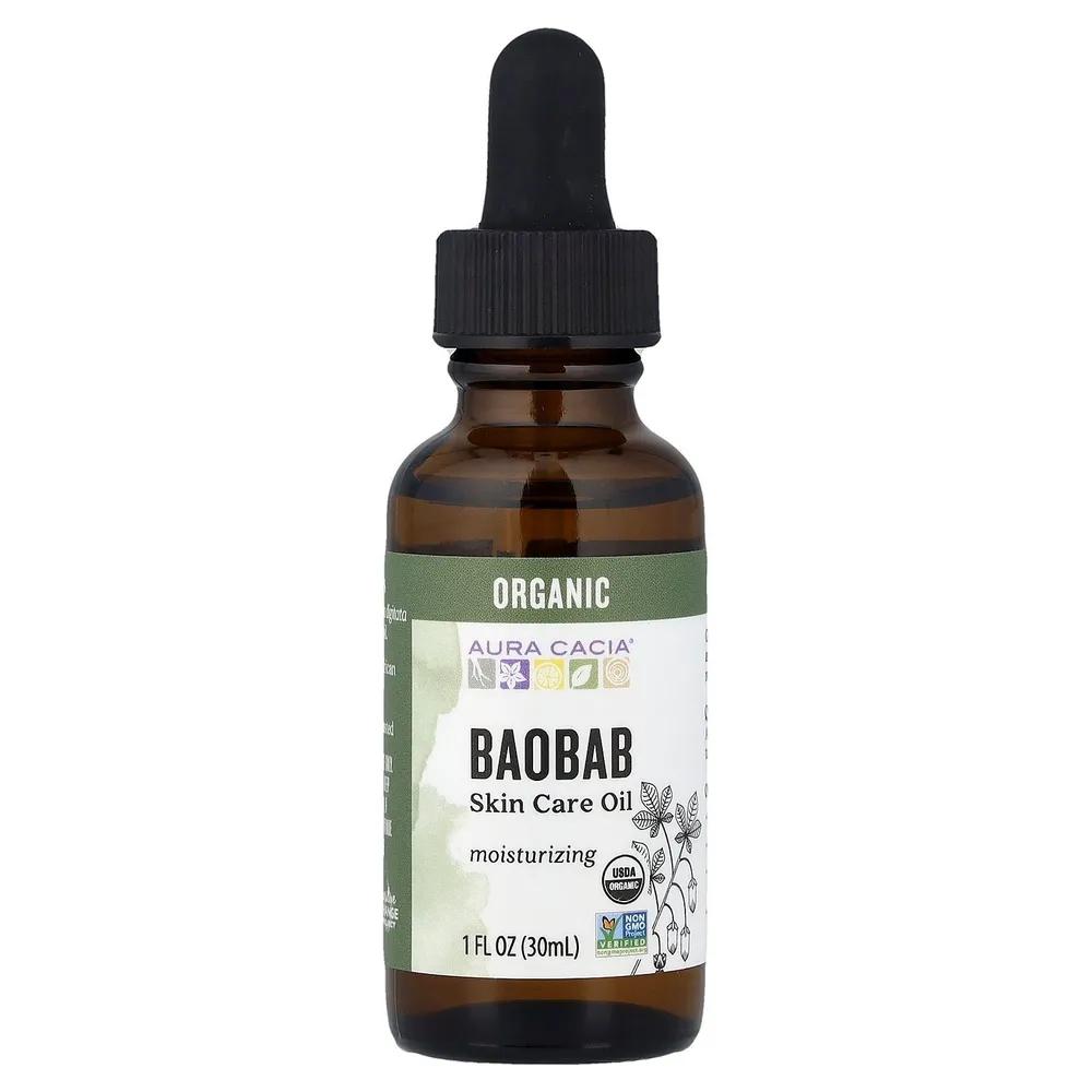 Aura Cacia, Organic Baobab Oil, Skin Care 30ml (1 fl oz) Cacia
