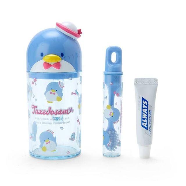 

Sanrio - Tuxedosam Toothbrush & Cup Set 3 pcs