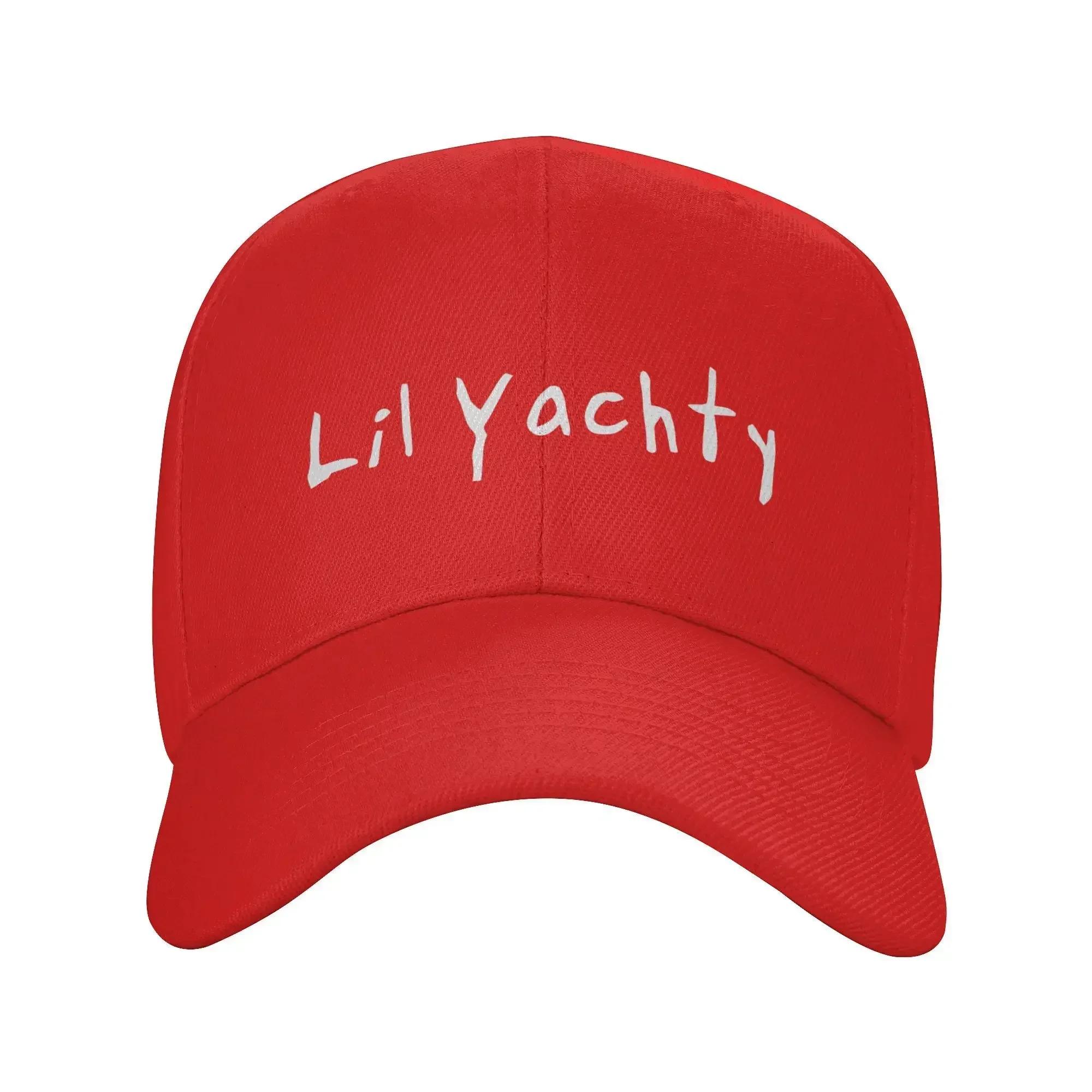 Men Women Lil Yachty Logo Hats Trendy Baseball Caps Adjustable Casual Wear Adjustable