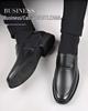 Men's Breathable Genuine Leather Hollow Sandals - Soft Sole, Non-Slip, Perfect for Summer and Business Wear
