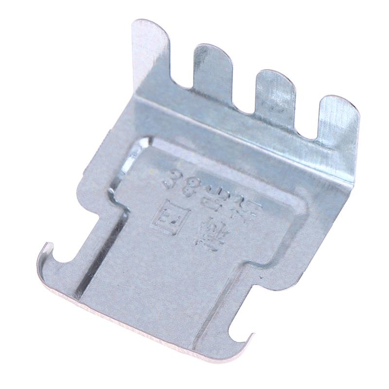 100PCS W Clip Double Furring Clip Wclip Metal Furring Wall Clip For Ceiling Work Gypsum Board Ceiling Hanging Parts