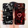 Für Vivo Y31D 4G V2543 Vivo Y51 Pro 5G IQOO Z11X Y500i Handyhülle Florales Mondnacht Schleifenmuster Funda Weiche Matte Silikonhülle