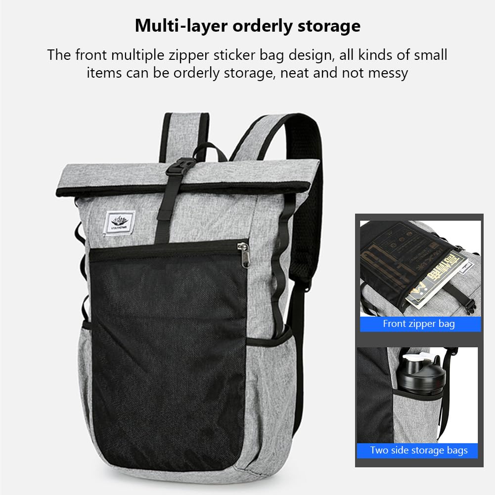 Hiking Large Mountaineering Sports Camping Unisex [Mulanimo] Backpack, Daypack, Foldable, Cycling, Compact, Backpack, Men's, Stylish, Backpack,