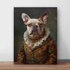 Premium Vintage Royal Animal Pet Portrait Posters and Prints Canvas Printing Wall Art Picture for Living Room Home Decor Gifts
