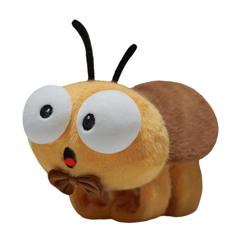 Pang Circle Bracelet Big Head Cockroach Cartoon Plush Toy Cute Pang Circle Bracelet Children's Gift