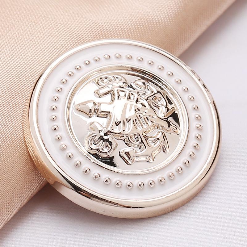 10 Pieces of Circular Plastic Buttons Women's Clothing Decoration Accessories Hand Sewn Buttons