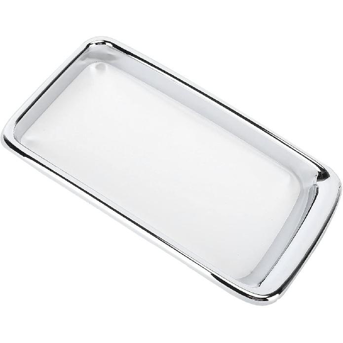 Front Grill Trim Insert Ring, ABS Front Grille Trim Ring Chrome Plated Modification Replacement for 2014‑2016 (7PCS/Set)