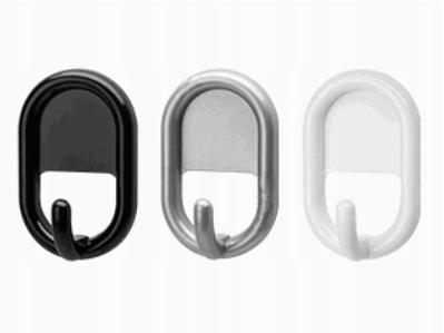 Single Self-adhesive Plastic Clothes Hanger