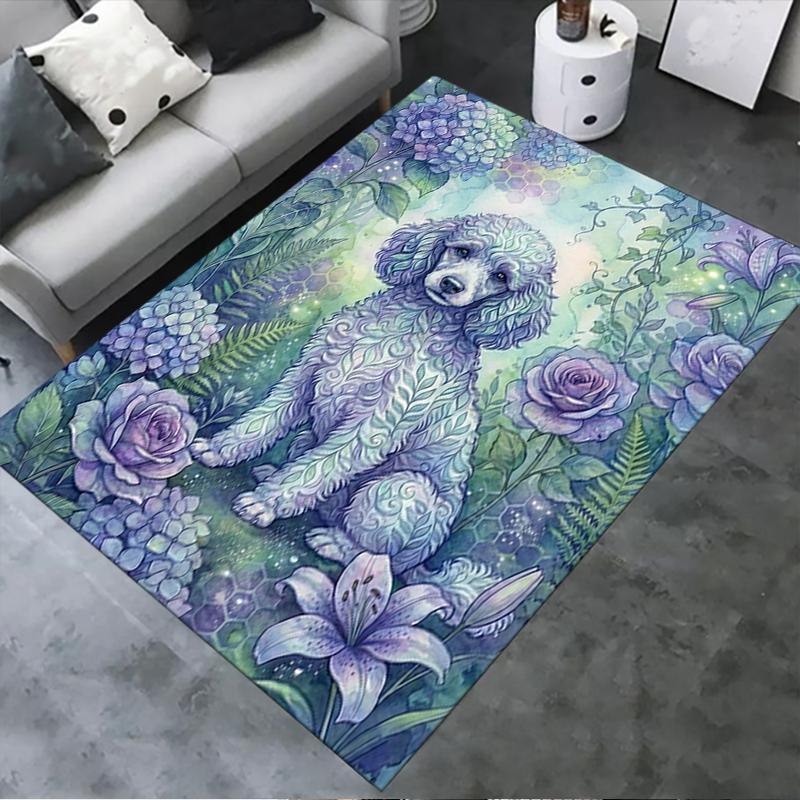 2025 New Poodle Carpet Rug for Living Room Bedroom Home Sofa Decoration,Kids Play Non-slip Floor Mat99