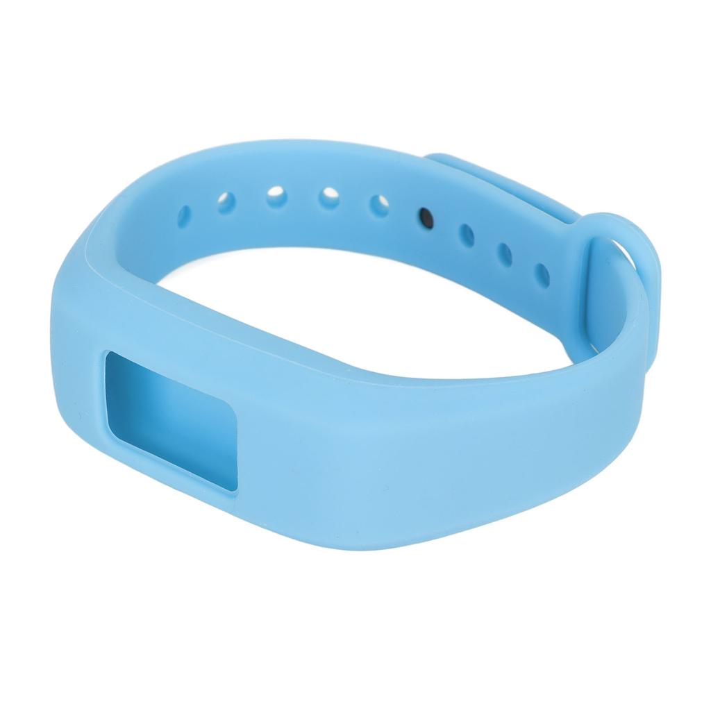 Silicone Watch Band Replacement Strap Adjustable Watch Wristband for Garmin Vivofit3Blue