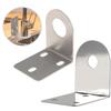 Sleek Metal Hanging Plate for Water Tap Simple and Effective Mounting Solution