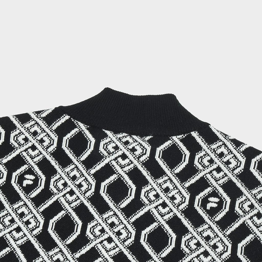 New FILA Knitwear Women's Jet Black F11W411407F-BK