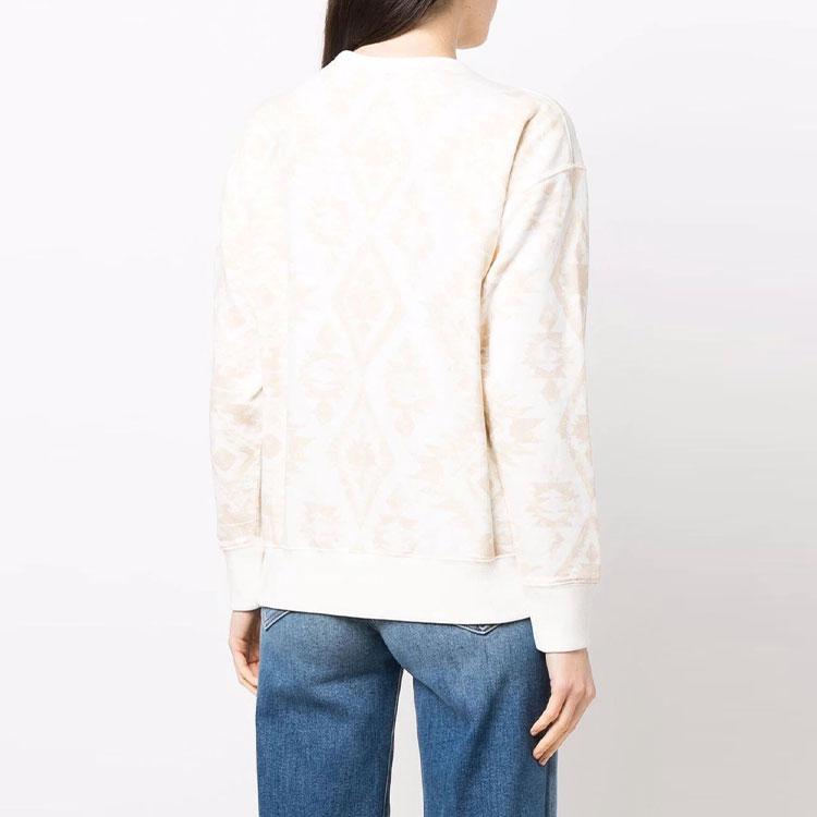 Polo Ralph Lauren FW21 Bjørnemønster Trykt Rundhalset Genser Dame Genser Beige 211846895-001