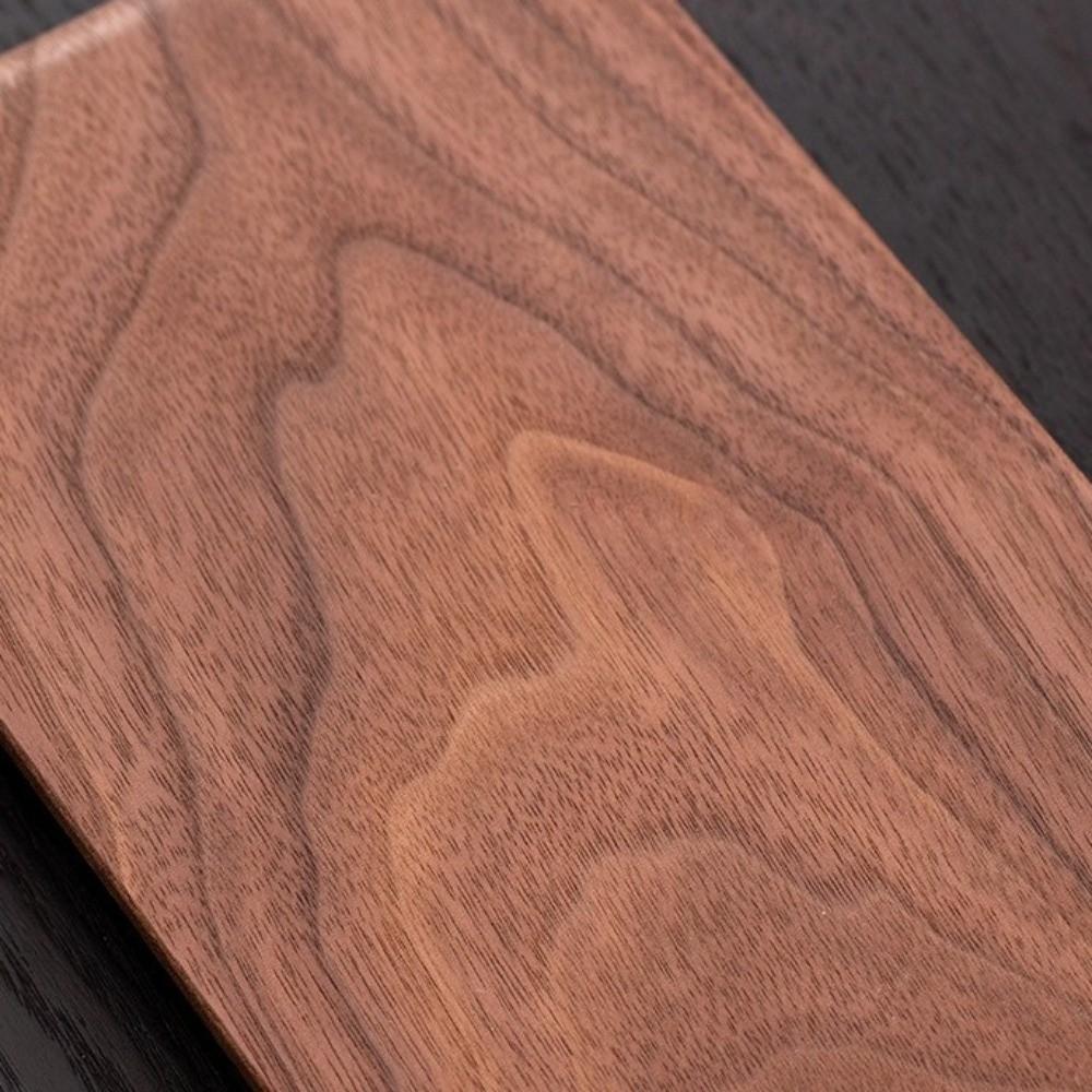 Rectangular Heat-resistant Tray Vintage Desktop Display Rack Simple Walnut Tea Tray  Home Decor