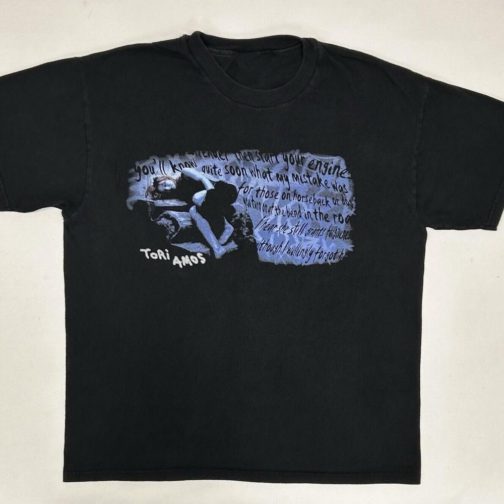 TORI AMOS PLUGGED 1998 Concert Tour Gift For Fans Unisex All Size T-Shirt SS171 Unisex T-Shirt L